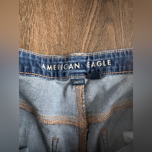 American Eagle Outfitters Flare Wide-Leg Denim Jeans, women’s size 14 - Picture 3 of 10